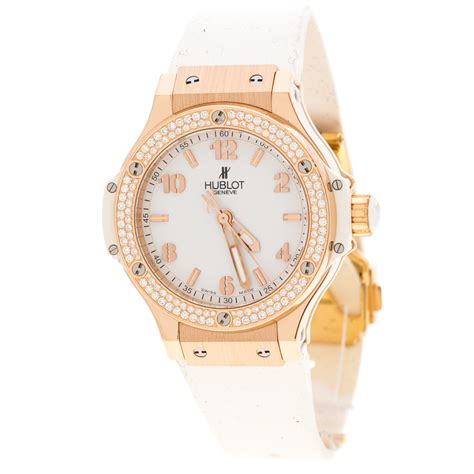 hublot white ladies watch|Hublot female.